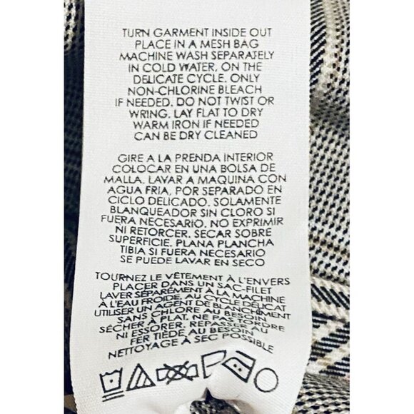 Cabi Blazer Womens 8 Gray Plaid Sleuth Pockets Structured Retro Academia Career - Picture 8 of 8